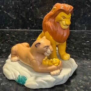 Disney The Lion King VTG 1994 Mufasa Sarabi Simba Special Edition 4" Figurine